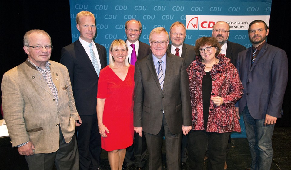 Der alte und neue geschäftsführende CDU Kreisvorstand